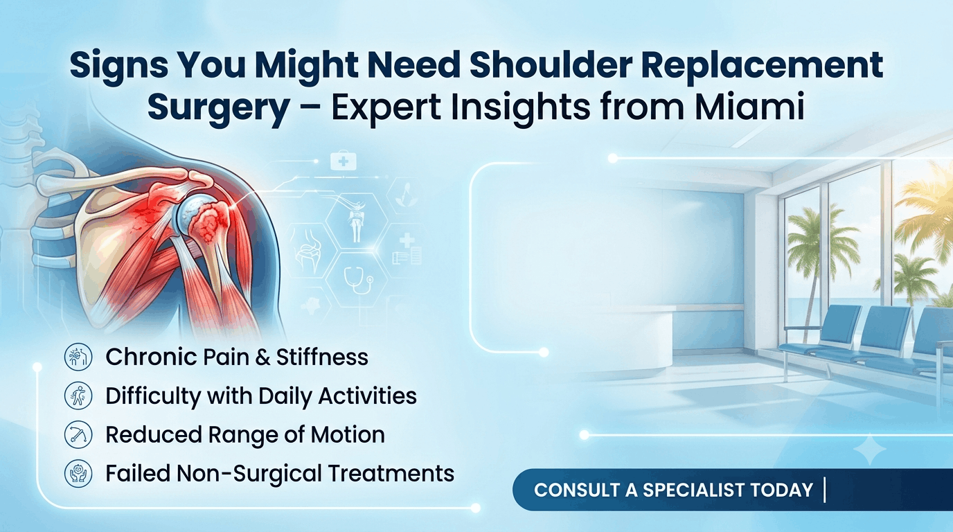 Signs You Might Need Shoulder Replacement Surgery – Expert Insights from Miami