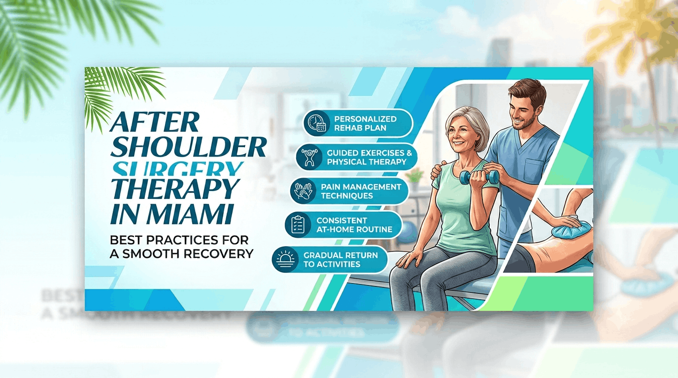 After Shoulder Surgery Therapy in Miami