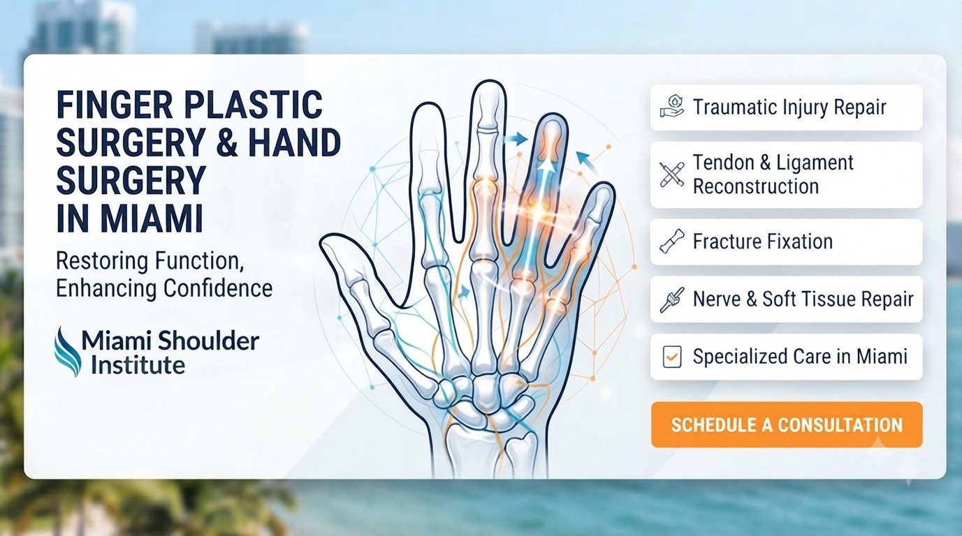 Finger Surgery & Hand Surgery in Miami