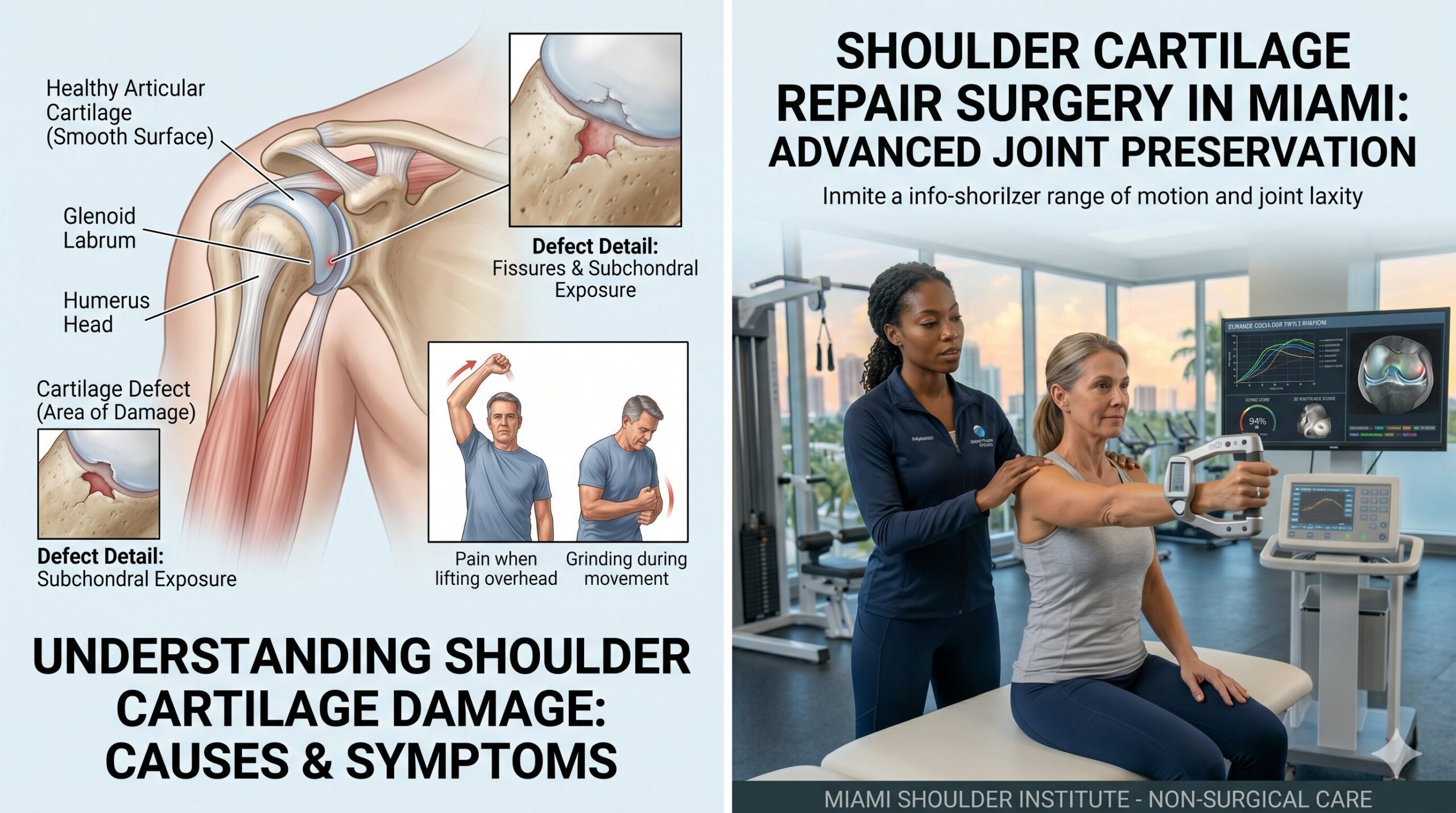Shoulder Cartilage Repair Surgery in Miami