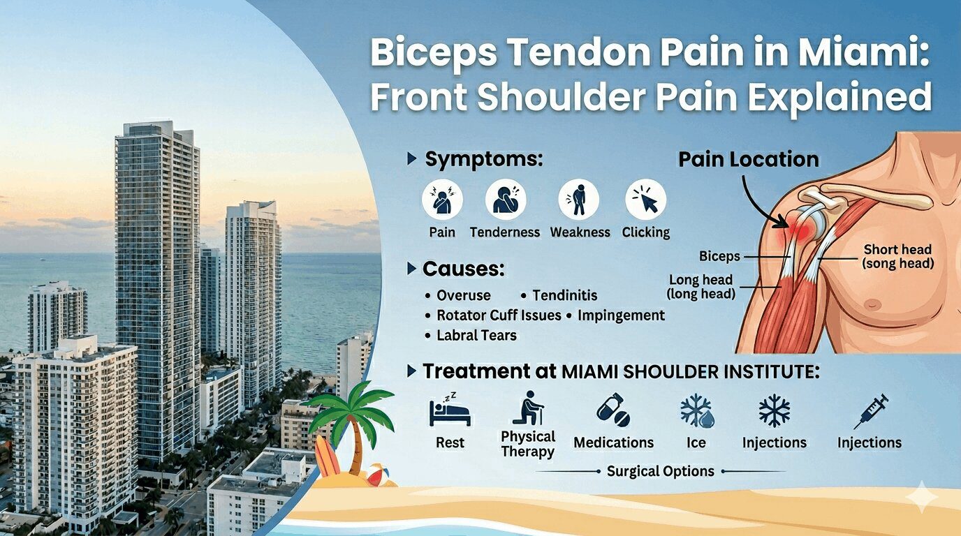 Biceps Tendon Pain in Miami