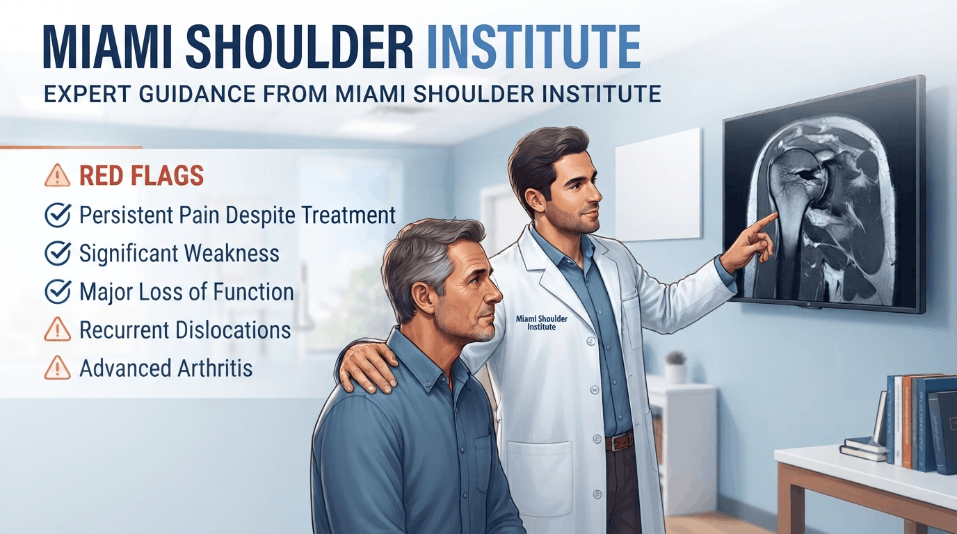 Shoulder Pain Needs Surgery Miami