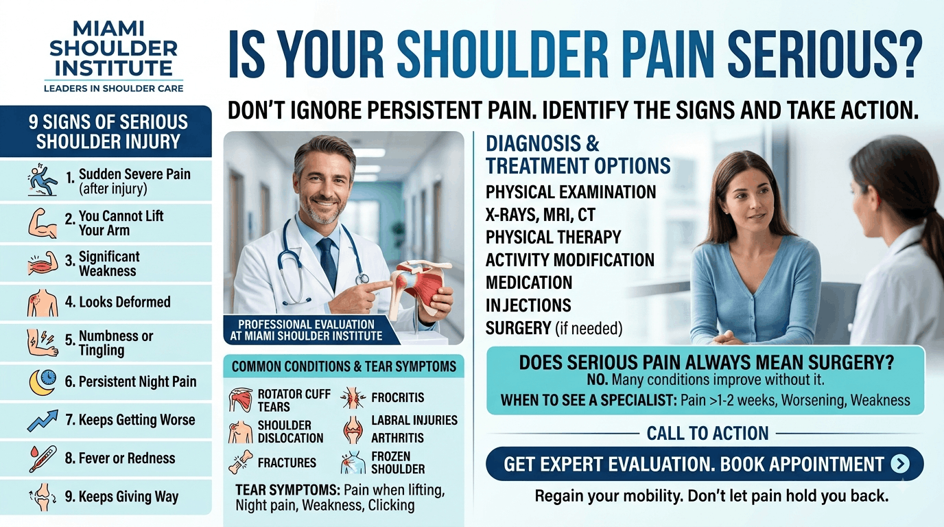 serious shoulder pain miami florida