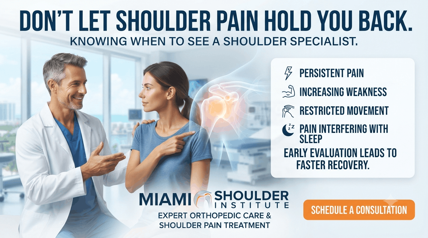 shoulder specialist Miami