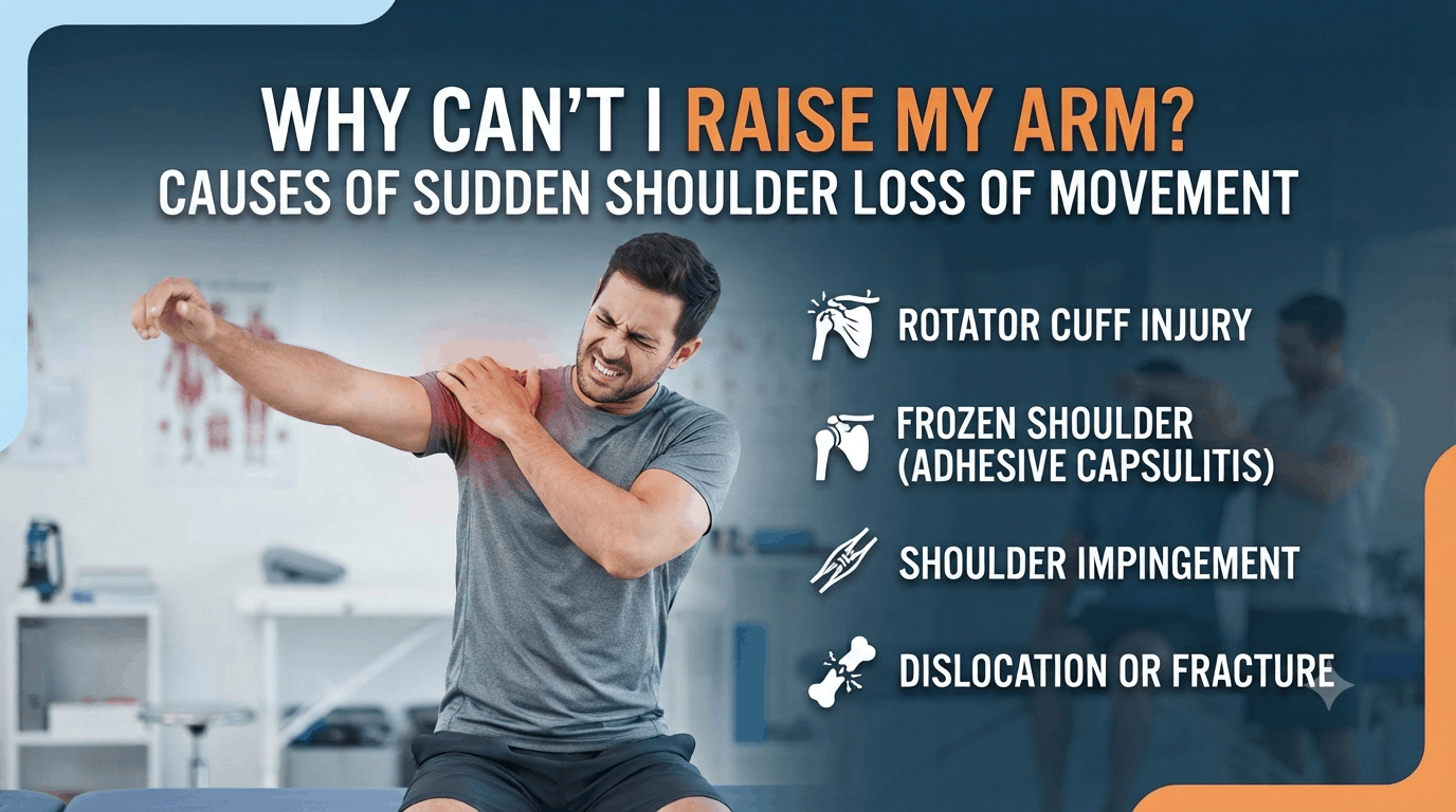 cannot raise arm shoulder causes miami
