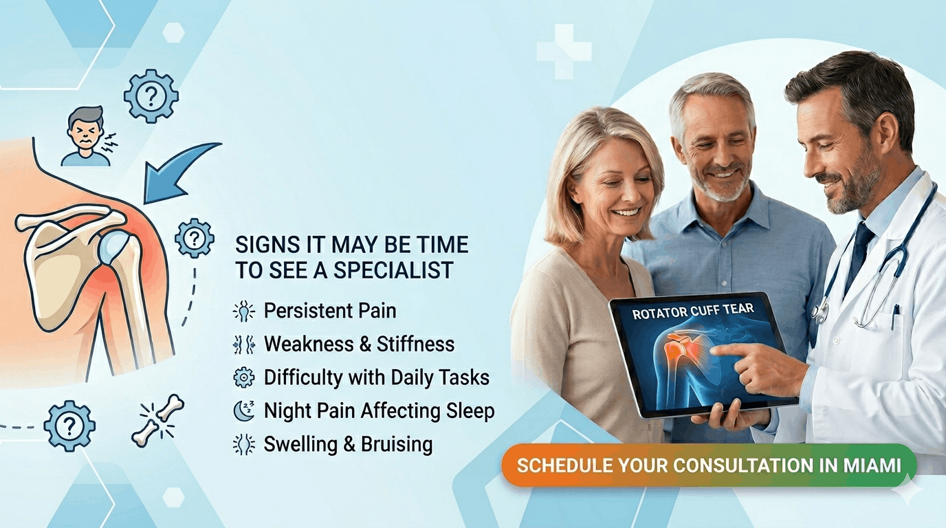 Rotator Cuff Tear Without Surgery in Miami