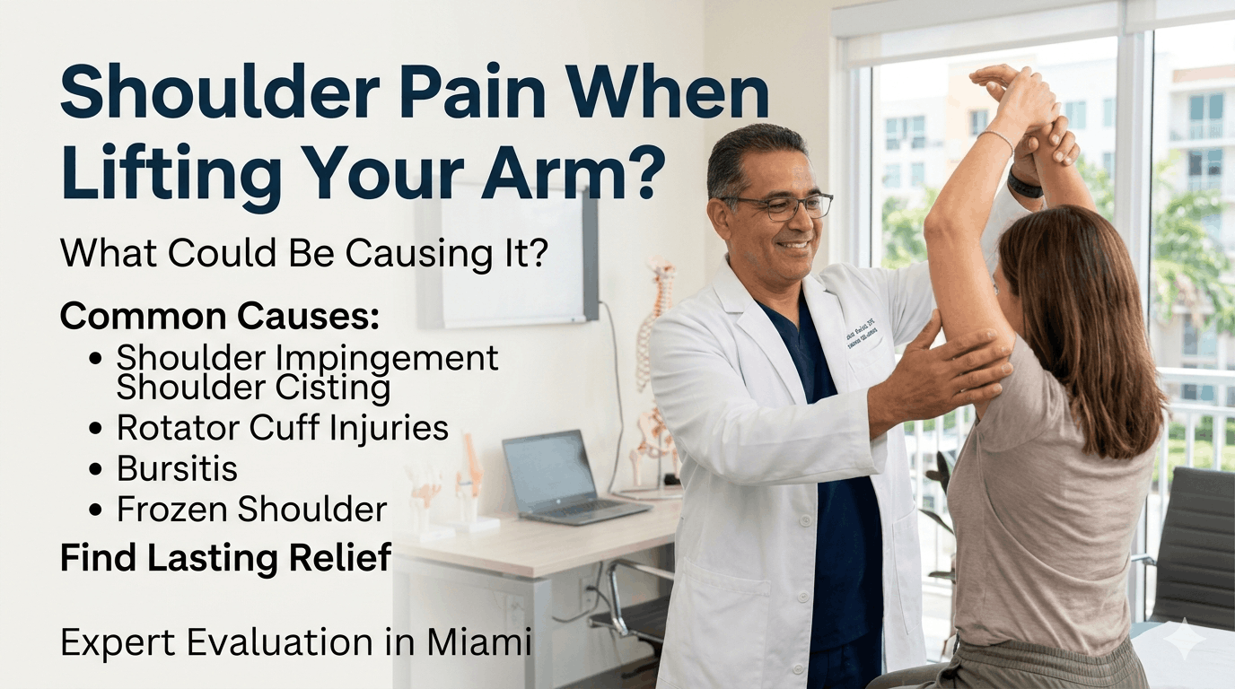 Shoulder Pain When Lifting Your Arm miami