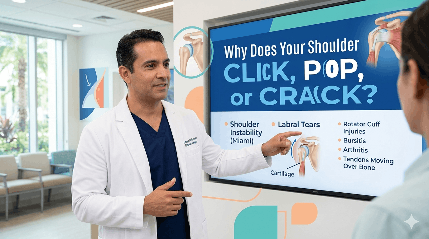 shoulder clicking miami