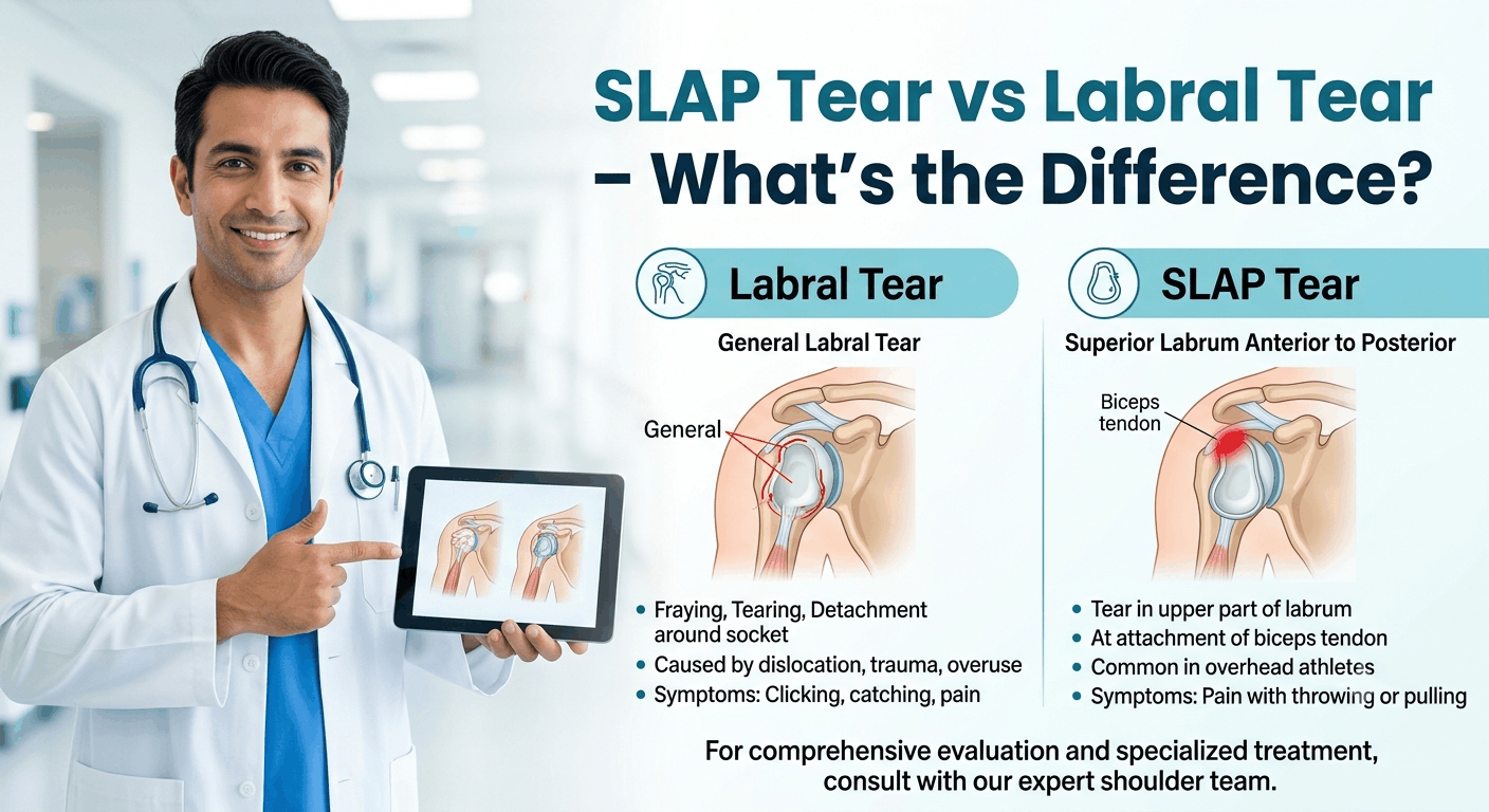 SLAP Tear vs Labral Tear Miami