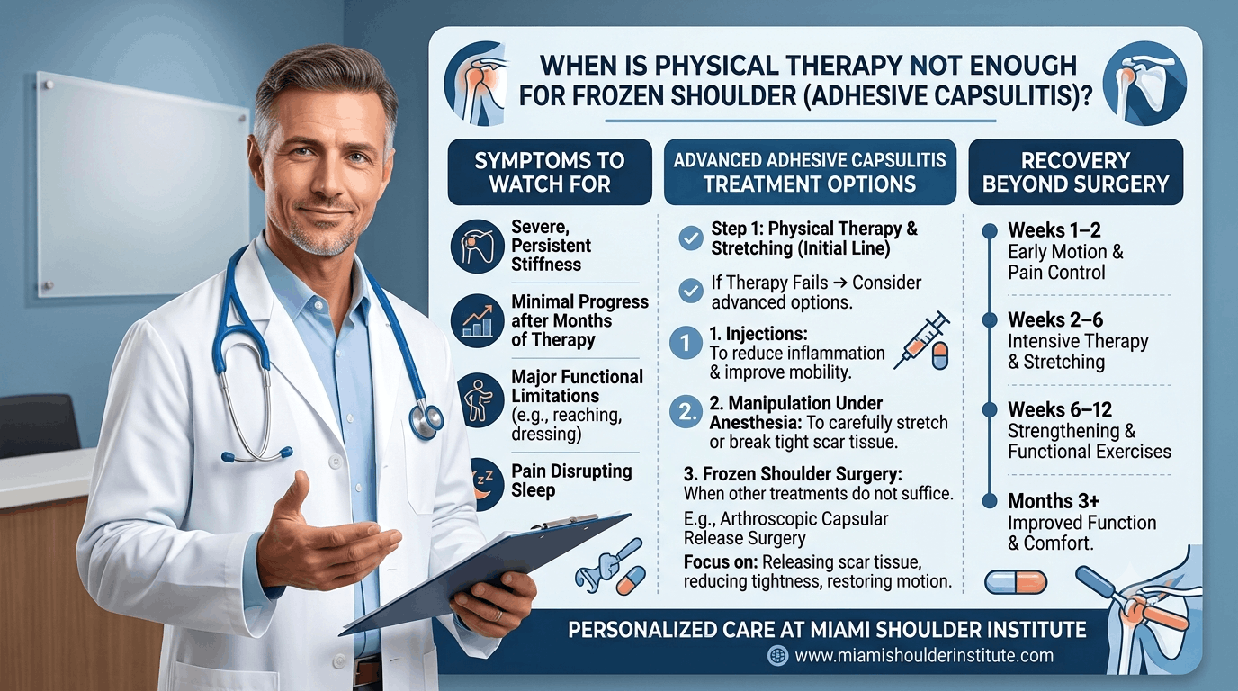 Frozen Shoulder Treatment Miami