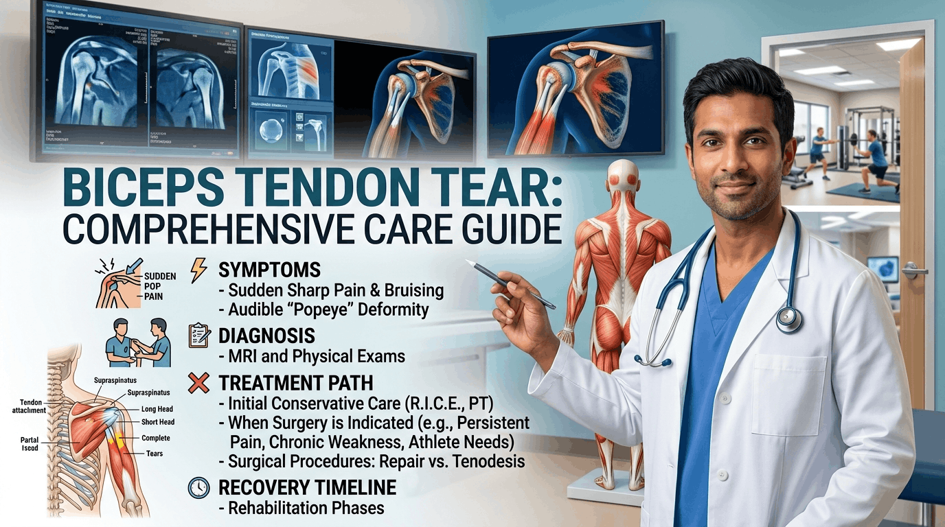 Biceps Tendon Tear Surgery Florida