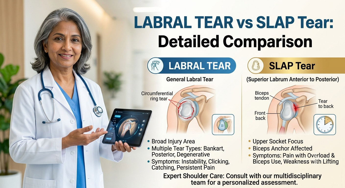 SLAP Tear vs Labral Tear Miami
