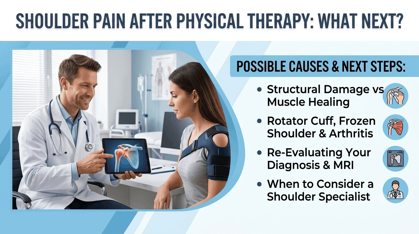 shoulder pain after physical therapy Miami Florida